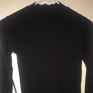 Black turtle neck